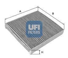 UFI 5414000 Фільтр, повітря у внутрішньому просторі