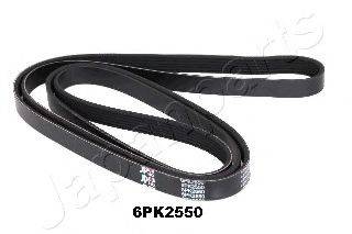 JAPANPARTS DV6PK2550 Полікліновий ремінь