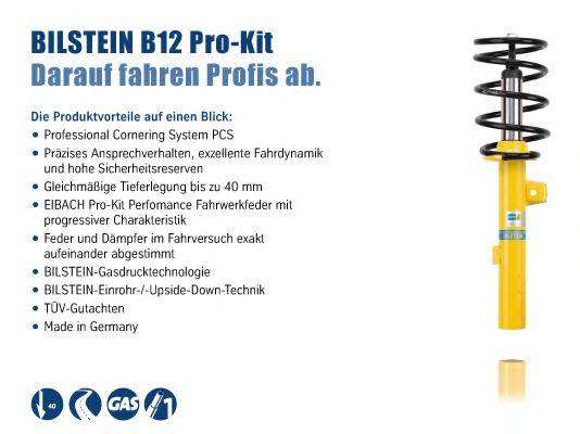BILSTEIN BIL015482 Комплект ходової частини, пружини / амортизатори