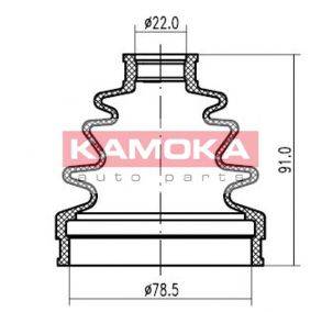 KAMOKA 1146972 Пильовик, приводний вал