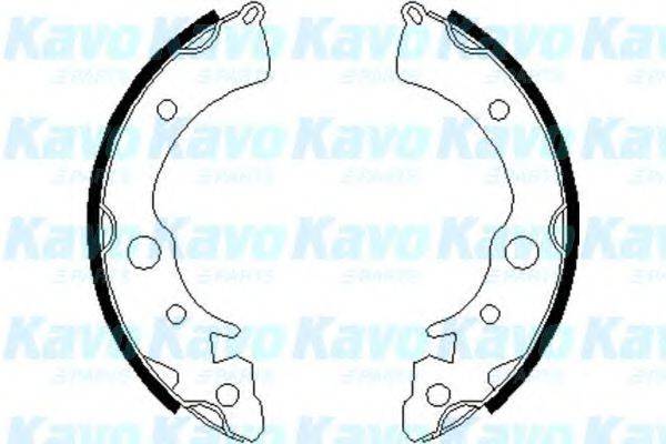 KAVO PARTS BS2901 Комплект гальмівних колодок