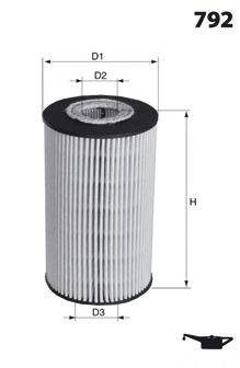 MECAFILTER ELH4329 Масляний фільтр