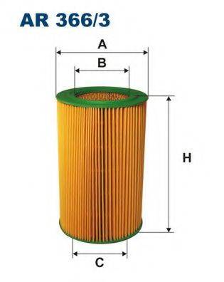FILTRON AR3663 Повітряний фільтр