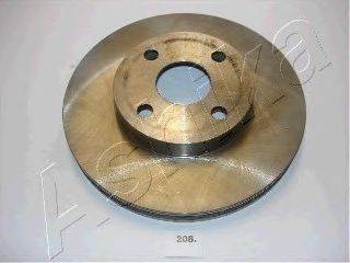 ASHIKA 6002208 гальмівний диск