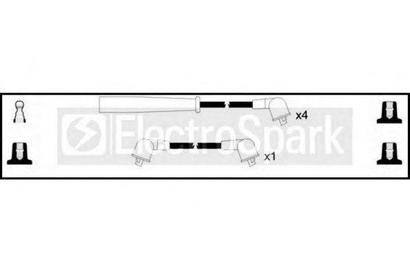STANDARD OEK984 Комплект дротів запалювання