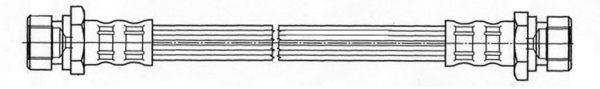 KAWE 512085 Гальмівний шланг