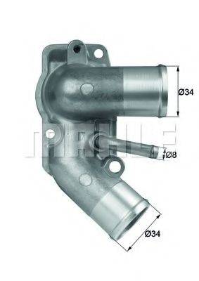MAHLE ORIGINAL TI4992D Термостат, охолоджуюча рідина