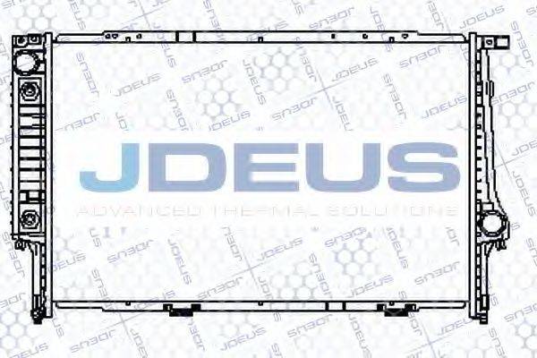 JDEUS RA0050190 Радіатор, охолодження двигуна