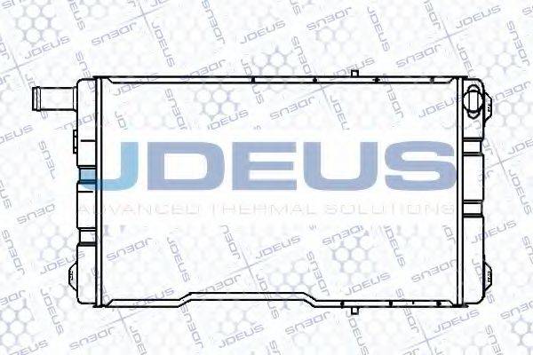 JDEUS RA0240080 Радіатор, охолодження двигуна