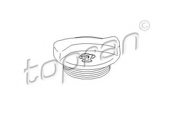 TOPRAN 103451 Кришка, резервуар охолоджувальної рідини