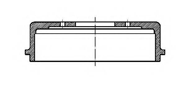 CIFAM 700364 Гальмівний барабан