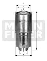 MANN-FILTER WK9201 Паливний фільтр