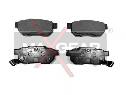 MAXGEAR 190431 Комплект гальмівних колодок, дискове гальмо