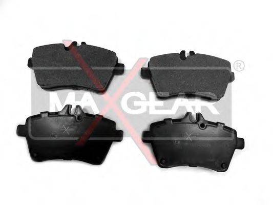 MAXGEAR 190499 Комплект гальмівних колодок, дискове гальмо