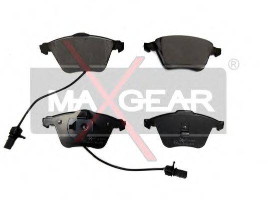 MAXGEAR 190633 Комплект гальмівних колодок, дискове гальмо