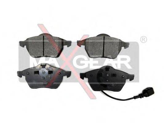 MAXGEAR 190661 Комплект гальмівних колодок, дискове гальмо