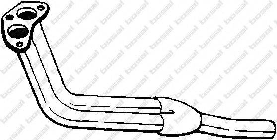 BOSAL 736805 Труба вихлопного газу