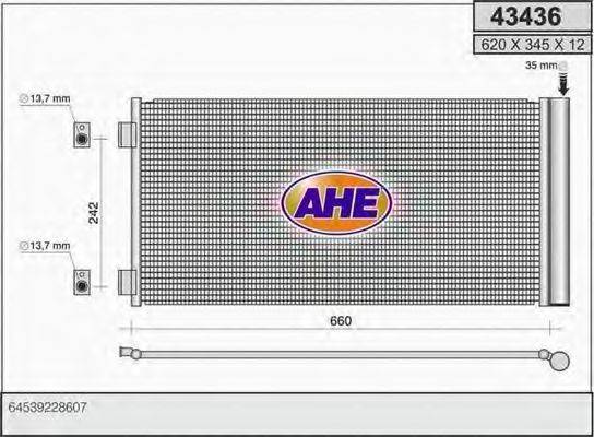 AHE 43436 Конденсатор, кондиціонер