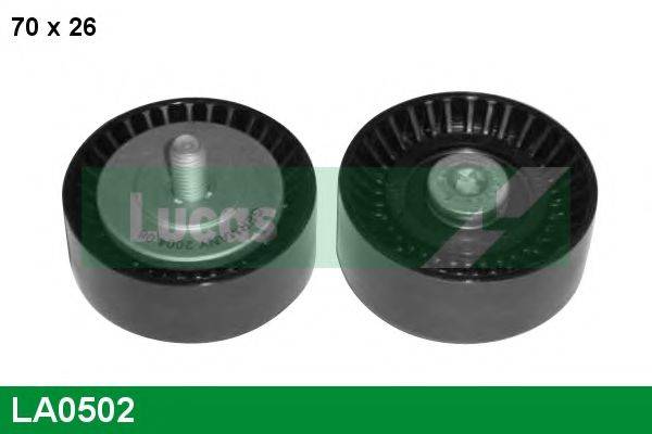 LUCAS ENGINE DRIVE LA0502 Паразитний / провідний ролик, полікліновий ремінь