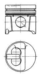 KOLBENSCHMIDT 94786720 Поршень