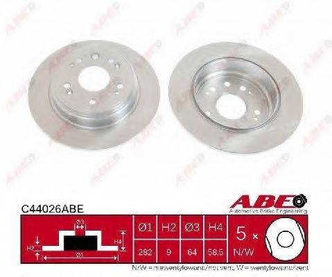 ABE C44026ABE гальмівний диск