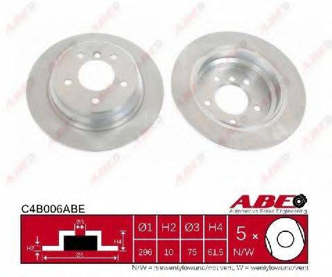 ABE C4B006ABE гальмівний диск