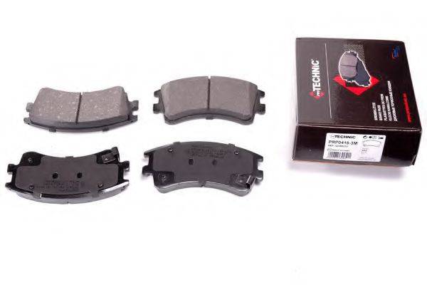 PROTECHNIC PRP04163M Комплект гальмівних колодок, дискове гальмо