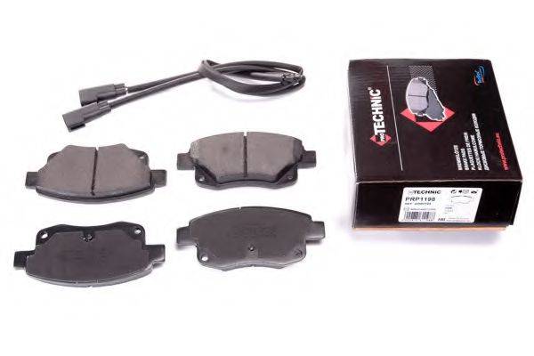 PROTECHNIC PRP1198 Комплект гальмівних колодок, дискове гальмо