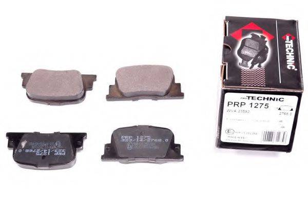 PROTECHNIC PRP1275 Комплект гальмівних колодок, дискове гальмо