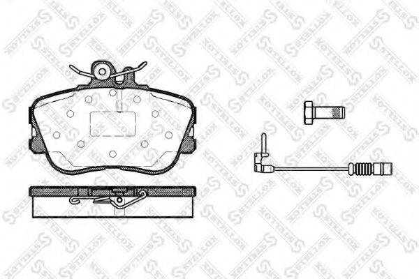 STELLOX 456002BSX Комплект гальмівних колодок, дискове гальмо