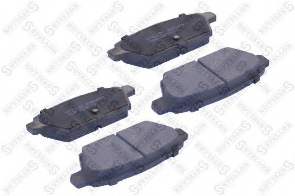 STELLOX 000057BSX Комплект гальмівних колодок, дискове гальмо