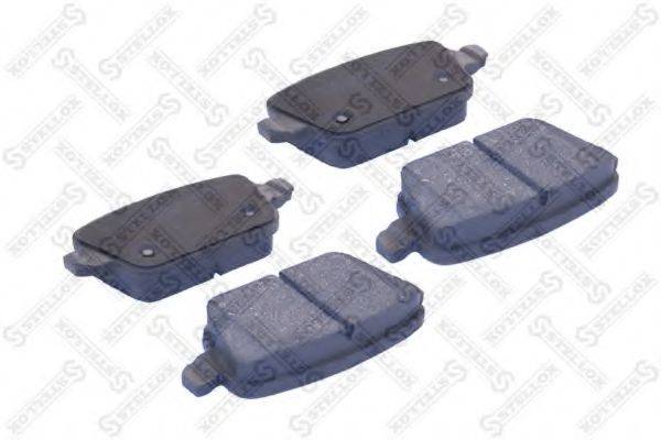 STELLOX 000091BSX Комплект гальмівних колодок, дискове гальмо