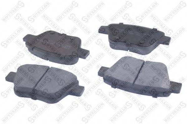 STELLOX 000025BSX Комплект гальмівних колодок, дискове гальмо