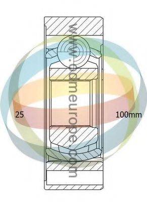 ODM-MULTIPARTS 12226004 Шарнір, поздовжній вал