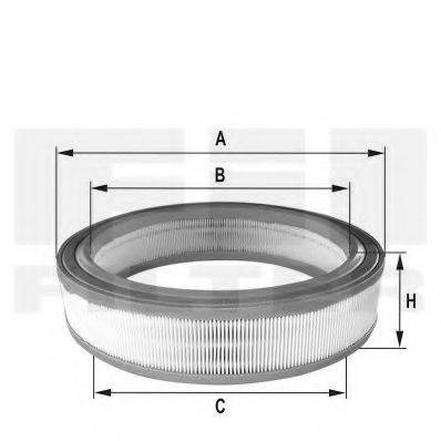 FIL FILTER HPU4410 Повітряний фільтр