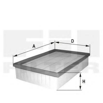 FIL FILTER HP2276 Повітряний фільтр