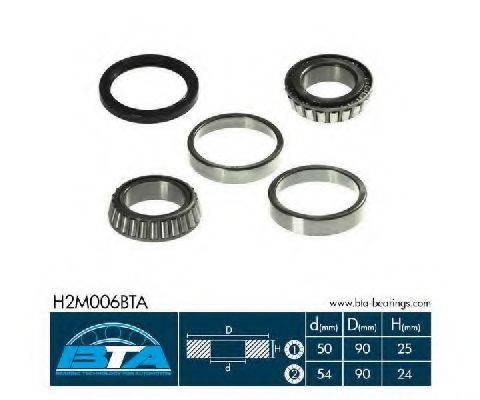 BTA H2M006BTA Комплект підшипника маточини колеса