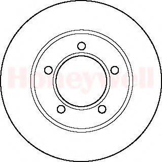 BENDIX 561234B гальмівний диск