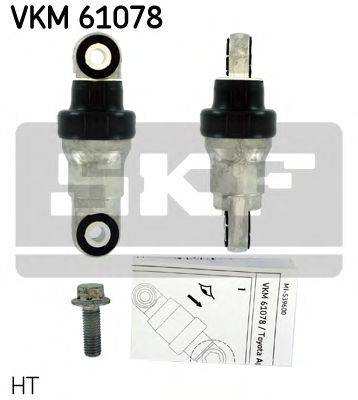 SKF VKM61078 Натяжний ролик, полікліновий ремінь