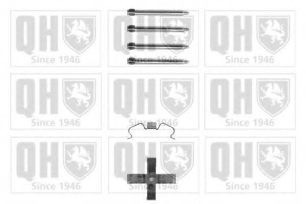 QUINTON HAZELL BFK840 Комплектуючі, колодки дискового гальма