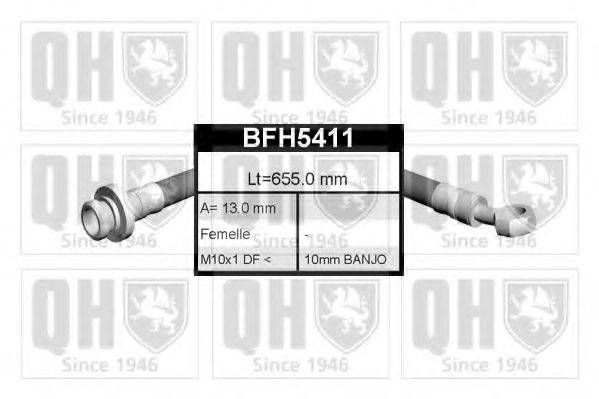 QUINTON HAZELL BFH5411 Гальмівний шланг