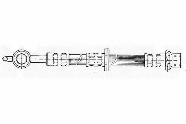 FERODO FHY2334 Гальмівний шланг