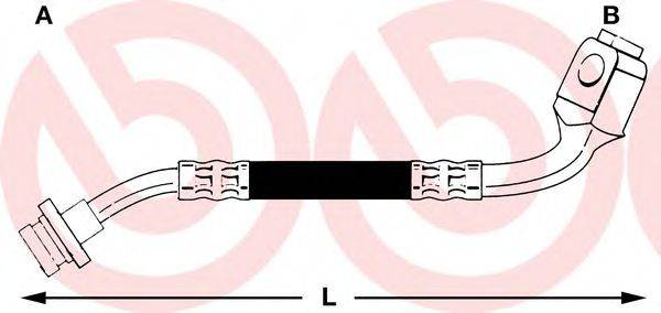 BREMBO T24043 Гальмівний шланг