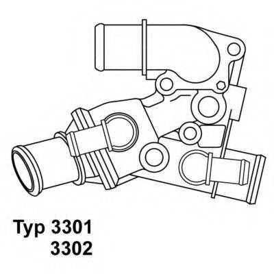 WAHLER 330280D Термостат, охолоджуюча рідина