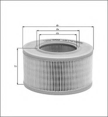 MAGNETI MARELLI 154076554420 Повітряний фільтр